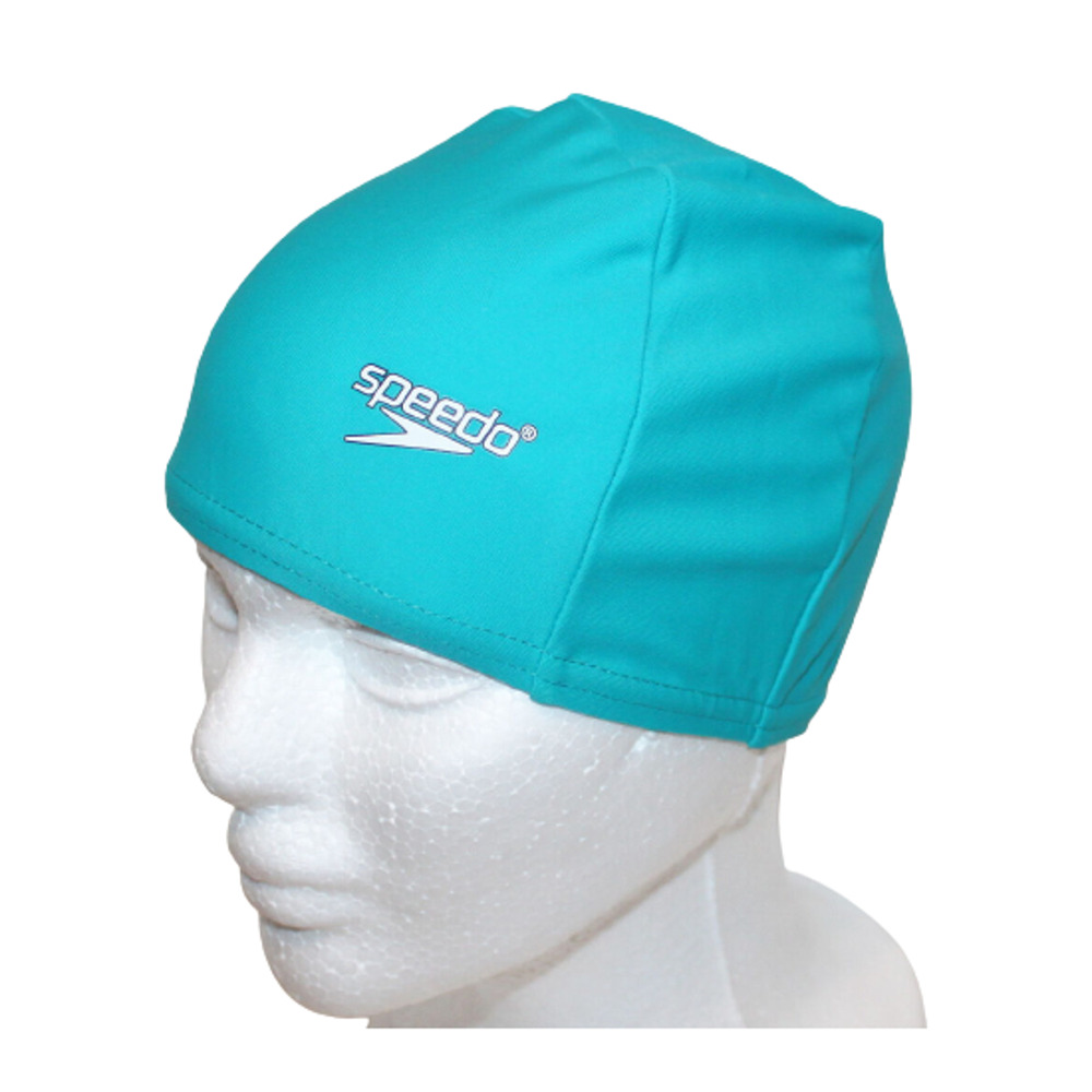 Dark Teal Speedo Lycra Swim Cap w/ UV Sun Protection - One Size Fits Most